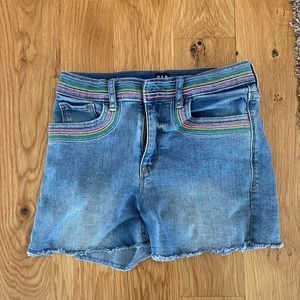 Gap jean shorts. Size 12.